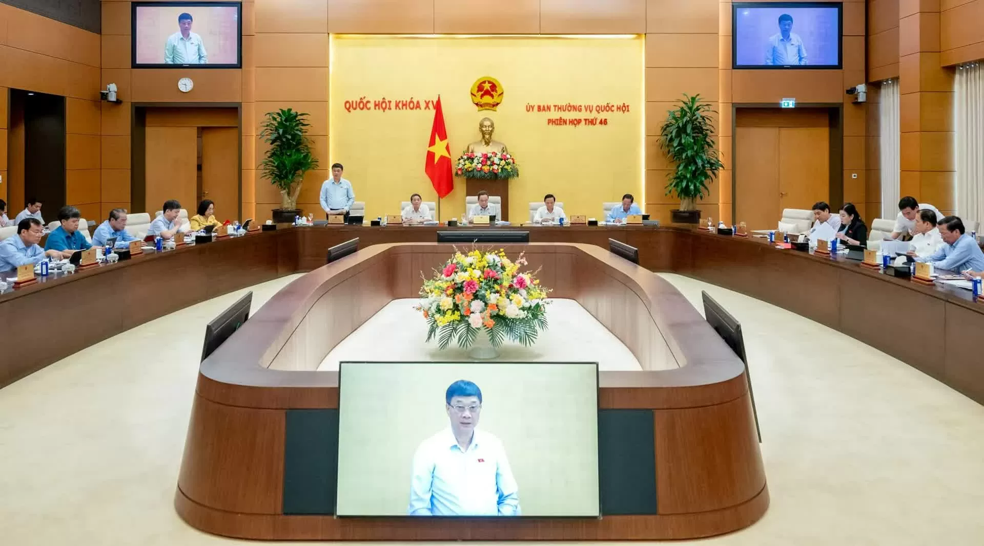 Toàn cảnh phiên họp. (Nguồn: Quốc hội)