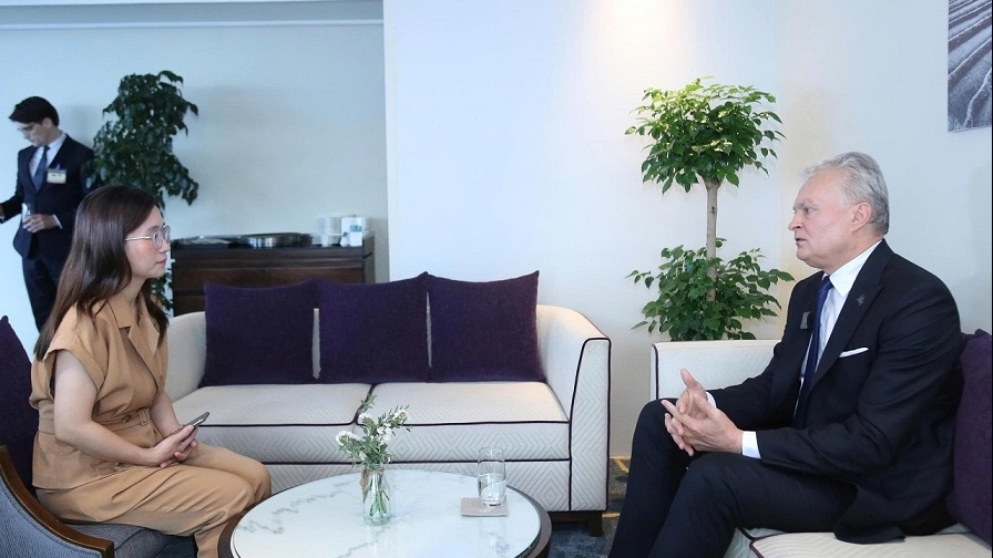 Tổng thống Lithuania: 'Tôi nhìn thấy sự tự tin trong ánh mắt người dân Việt Nam, các bạn đã đi một chặng đường ấn tượng'