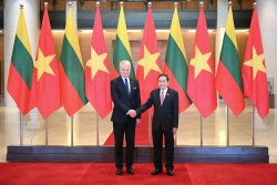 Chủ tịch Quốc hội Trần Thanh Mẫn hội kiến Tổng thống Lithuania Gitanas Nauseda