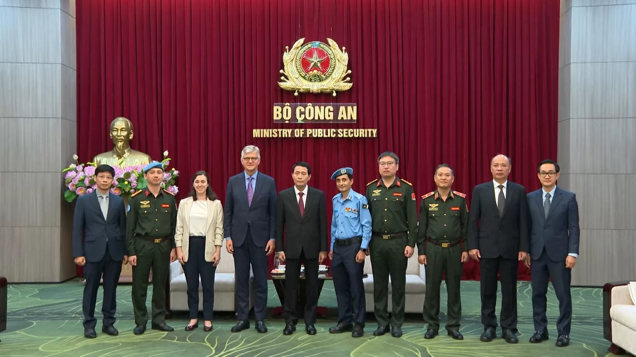 Bộ Công An tích cực, chủ động trong hoạt động gìn giữ hoà bình Liên hợp quốc