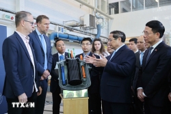 Thủ tướng làm việc với Phòng thí nghiệm hạt nhân của Viện Nghiên cứu Hoàng gia Thụy Điển