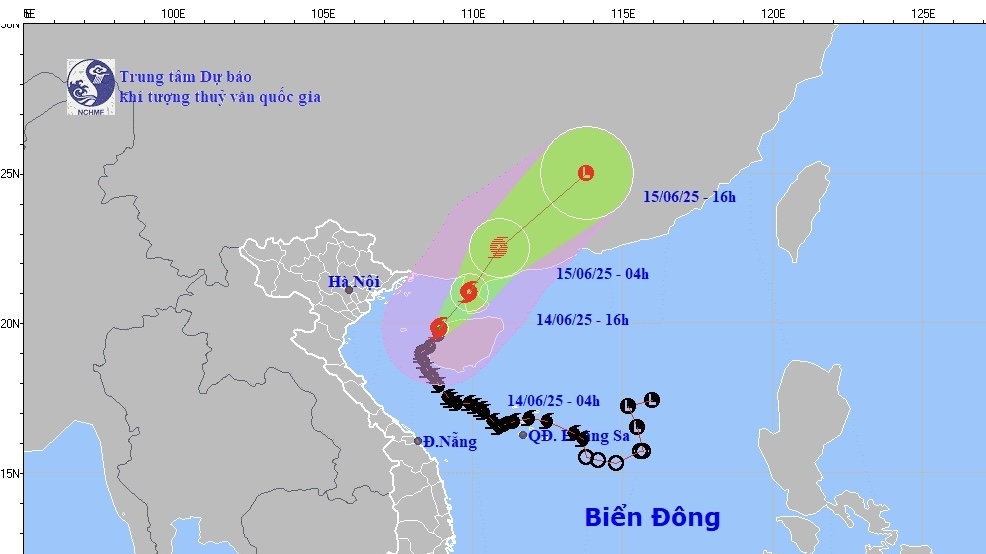 Ảnh hưởng của bão số 1, Hà Nội có mưa giông, Bắc Bộ, Trung Bộ đối mặt nguy cơ lũ quét, sạt lở