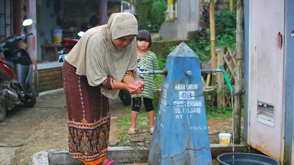 Indonesia đặt mục tiêu 100% dân số tiếp cận nước sạch vào năm 2045. (Nguồn: World Bank) Indonesia đặt mục tiêu 100% dân số tiếp cận nước sạch vào năm 2045. (Nguồn: World Bank)