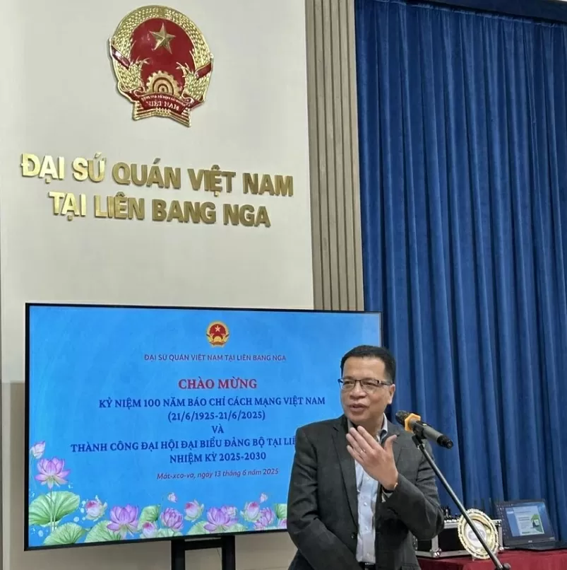 Kỷ niệm 100 năm Ngày Báo chí Cách mạng Việt Nam tại Liên bang Nga Kỷ niệm 100 năm Ngày Báo chí Cách mạng Việt Nam tại Liên bang Nga