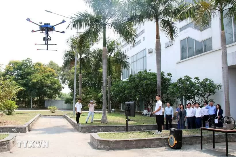 Thiết bị bay không người lái. (Nguồn: TTXVN)