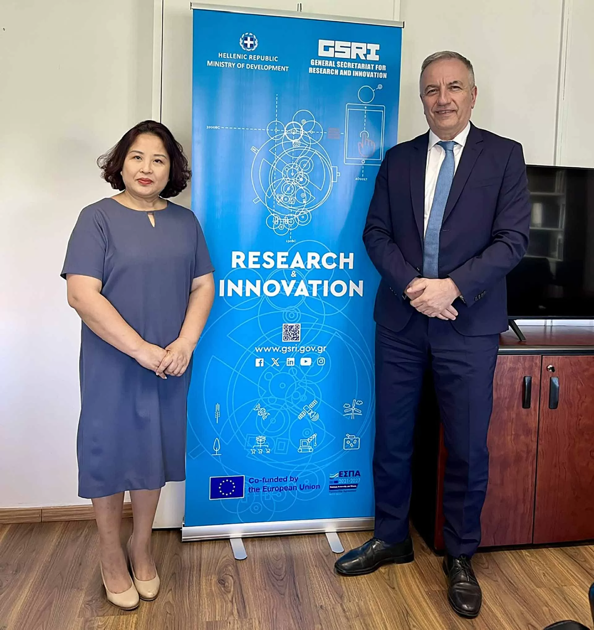 Việt Nam-Hy Lạp đẩy mạnh hợp tác trong nghiên cứu, ứng dụng phát triển công nghệ và đổi mới sáng tạo