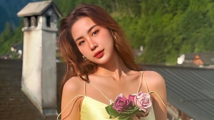 Sao Việt: Hoa hậu Bảo Ngọc đẹp tựa nàng thơ