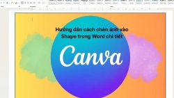 Cách chèn ảnh vào Shape trong Word tiện lợi và đơn giản