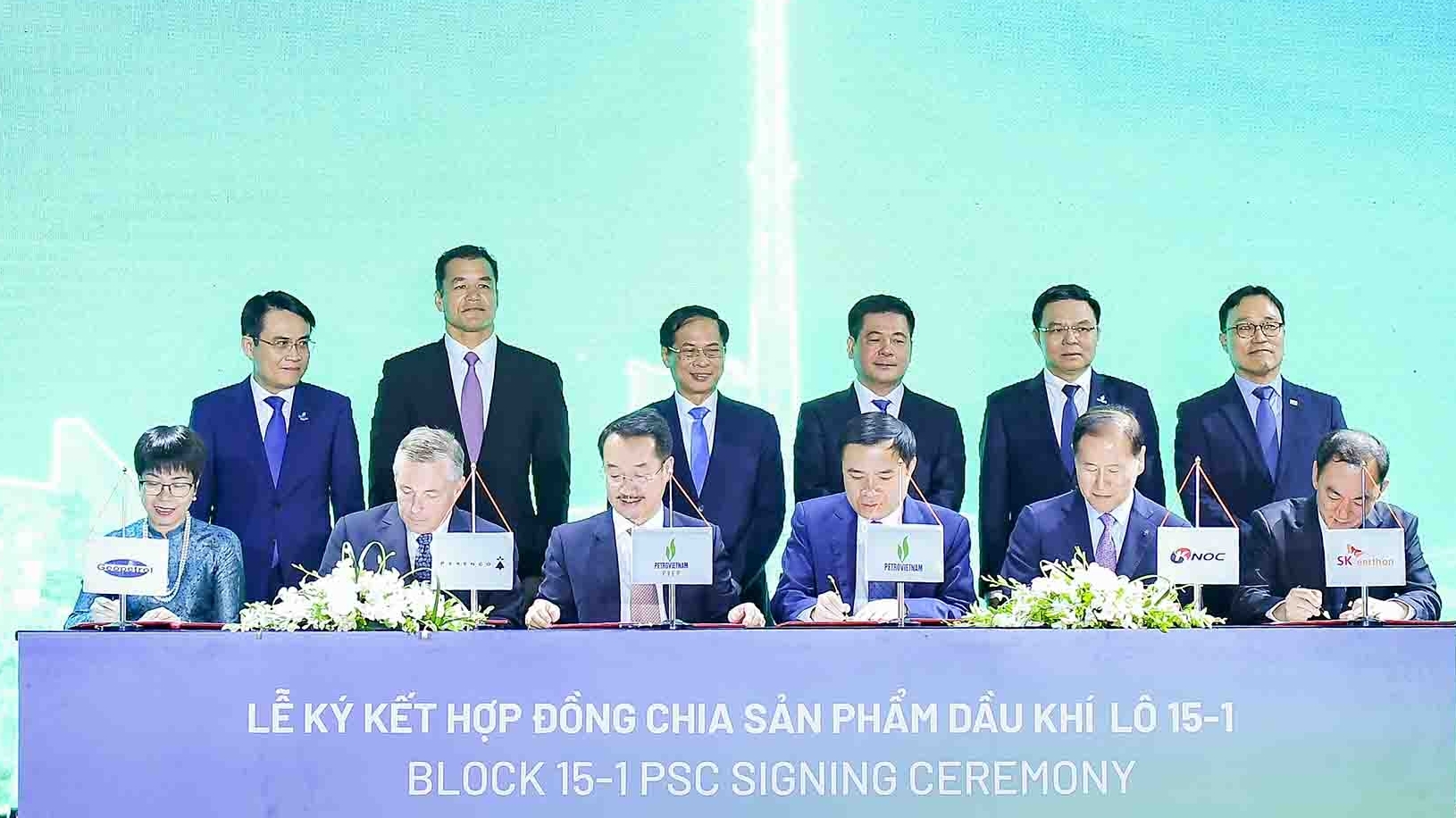 Ký kết PSC Lô 15-1: Dấu mốc quan trọng của ngành năng lượng Việt Nam