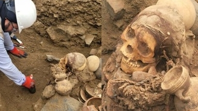 Peru: Phát hiện xác ướp hơn nghìn năm tuổi tại thủ đô Lima