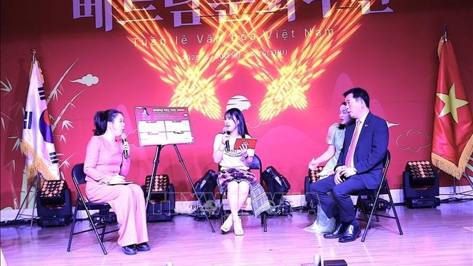 Lần đầu tiên thành phố xứ Hàn 'khoác áo Việt' trong Tuần lễ văn hóa