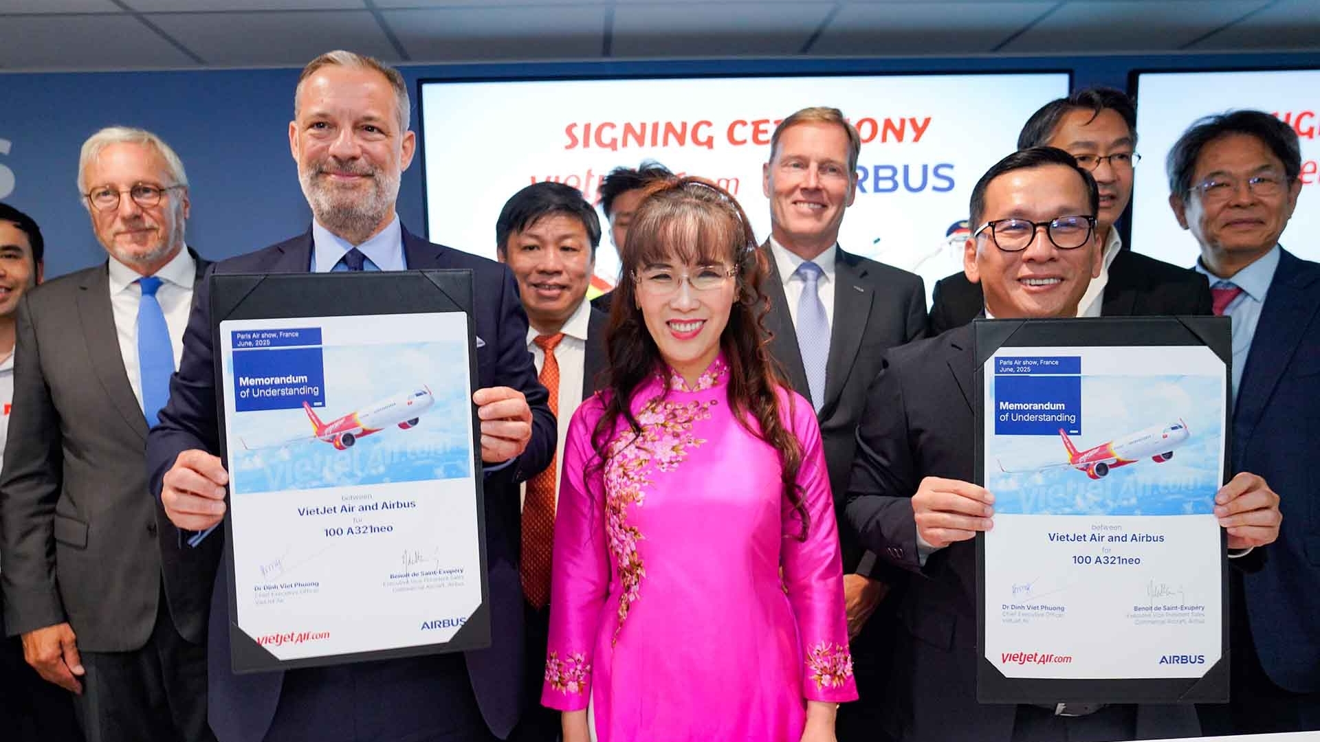 Vietjet đặt hàng mới 100 máy bay A320/ A321neo