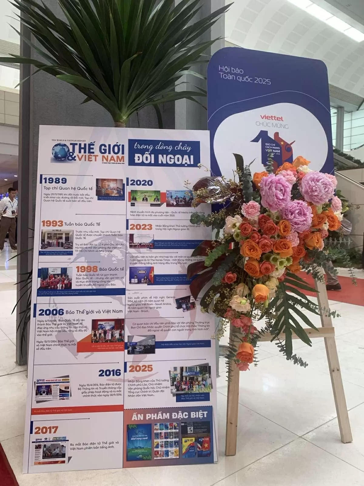 Lời cảm ơn của Báo Thế giới và Việt Nam nhân kỷ niệm 100 năm Báo chí Cách mạng Việt Nam (21/6/1925 - 21/6/2025) Tiếp tục kể câu chuyện Việt Nam, thắp sáng khát vọng vươn lên của dân tộc Việt Nam