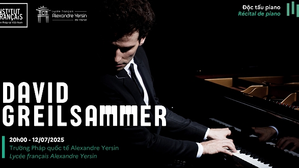 Nghệ sĩ dương cầm David Greilsammer tái ngộ khán giả Việt Nam