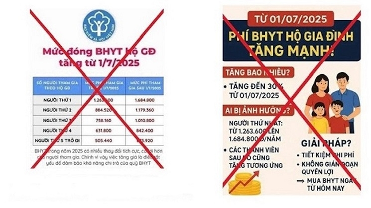Cảnh báo tin đồn không chính xác về việc tăng mức đóng bảo hiểm y tế từ ngày 1/7