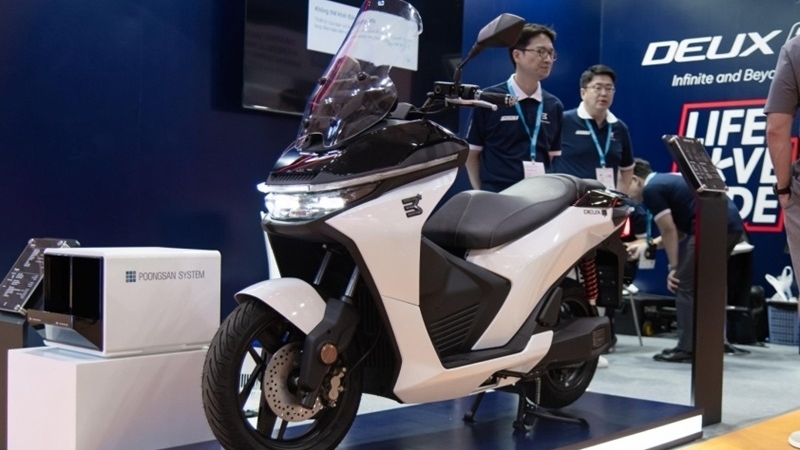 Xe máy điện E3 Mobility Deux7 sắp mở bán tại Việt Nam, giá dự kiến 100 triệu đồng