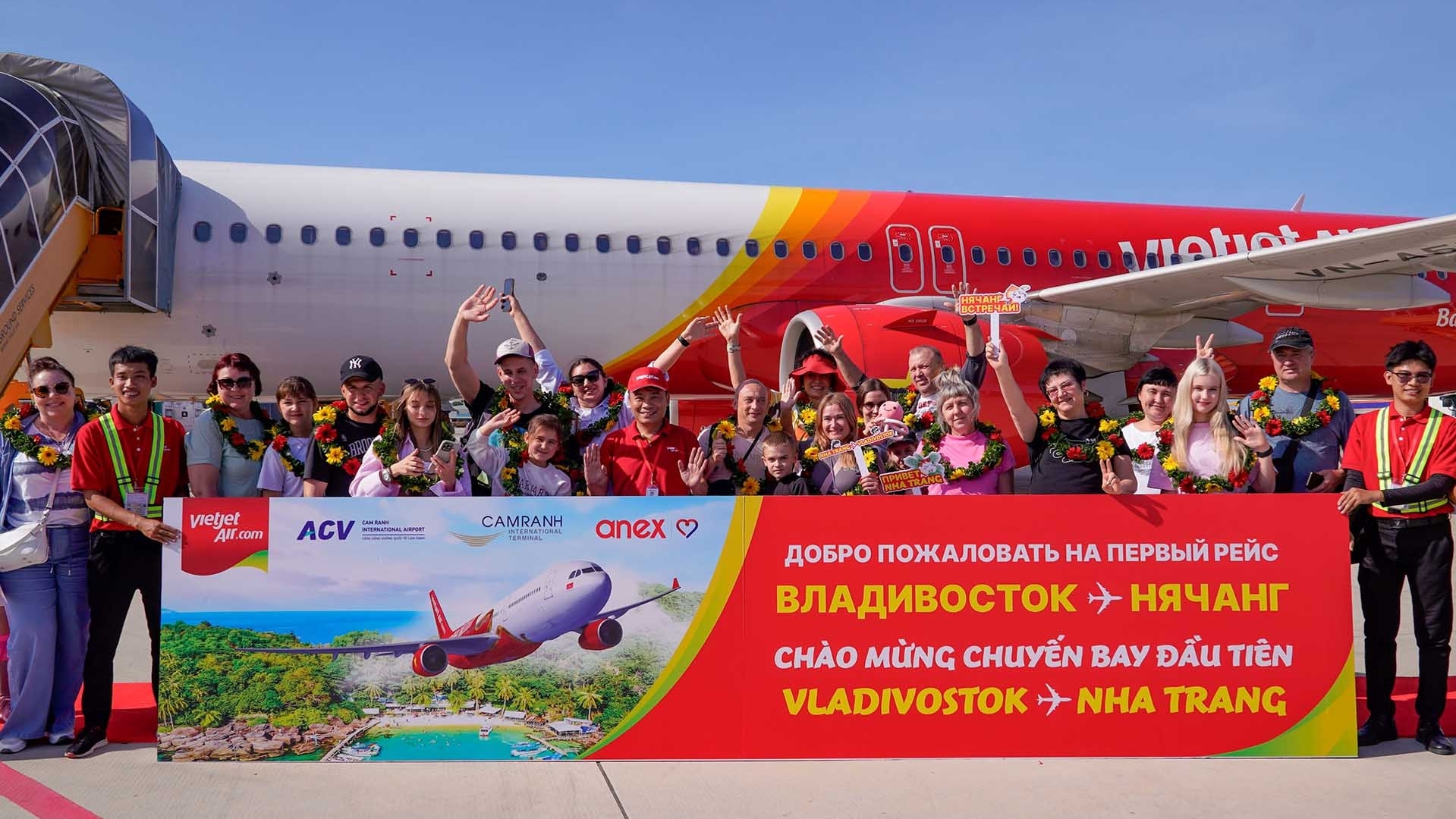 Vietjet khai trương loạt đường bay thẳng đầu tiên kết nối Việt Nam-Nga