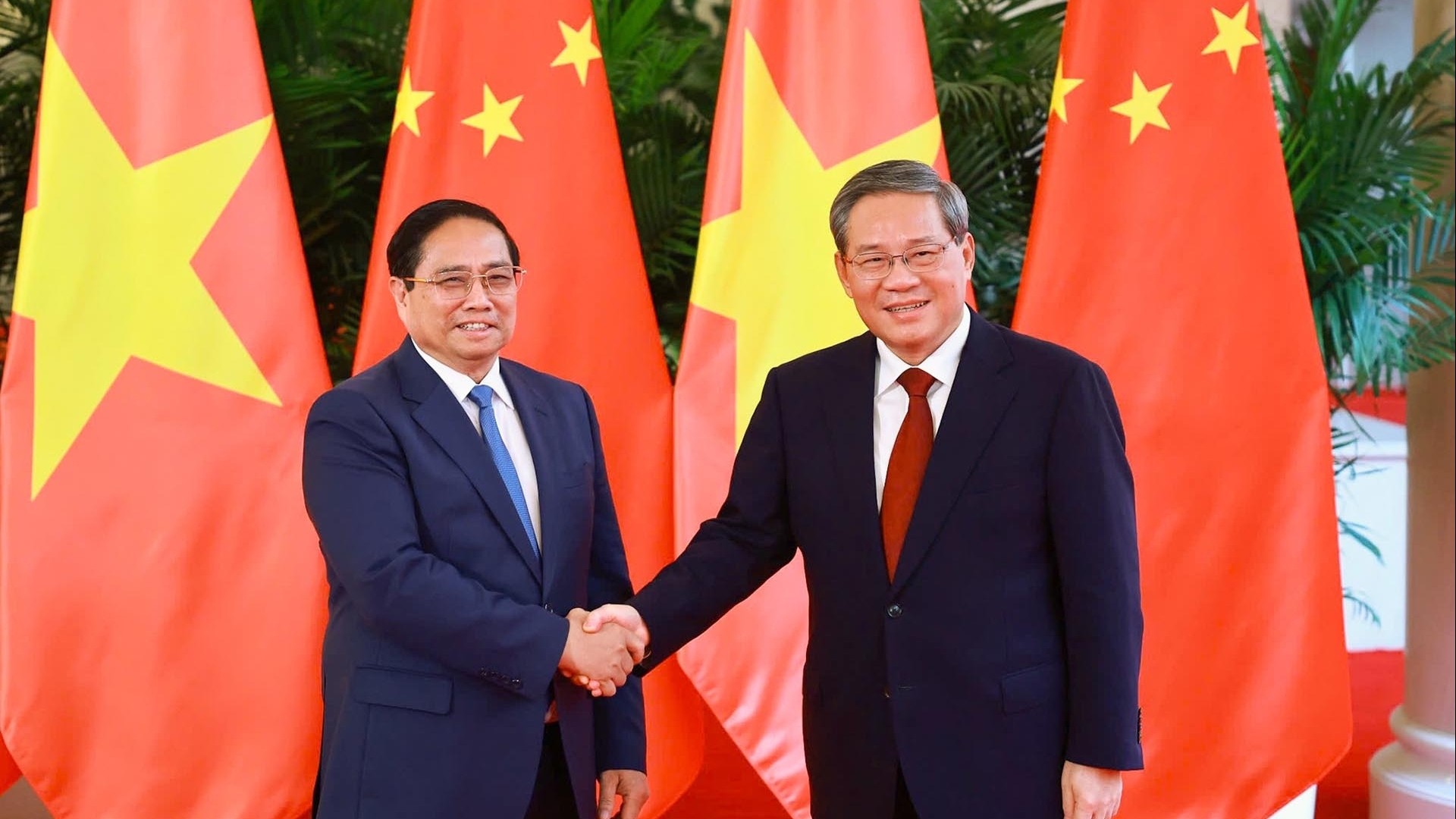 Thủ tướng Phạm Minh Chính hội đàm với Thủ tướng Quốc vụ viện Trung Quốc Lý Cường