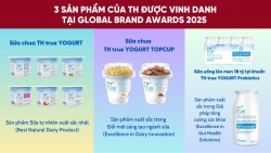 TH true YOGURT khẳng định vị thế tại Giải thưởng Thương hiệu toàn cầu 2025