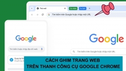 Cách ghim trang web trên thanh công cụ Google Chrome đơn giản