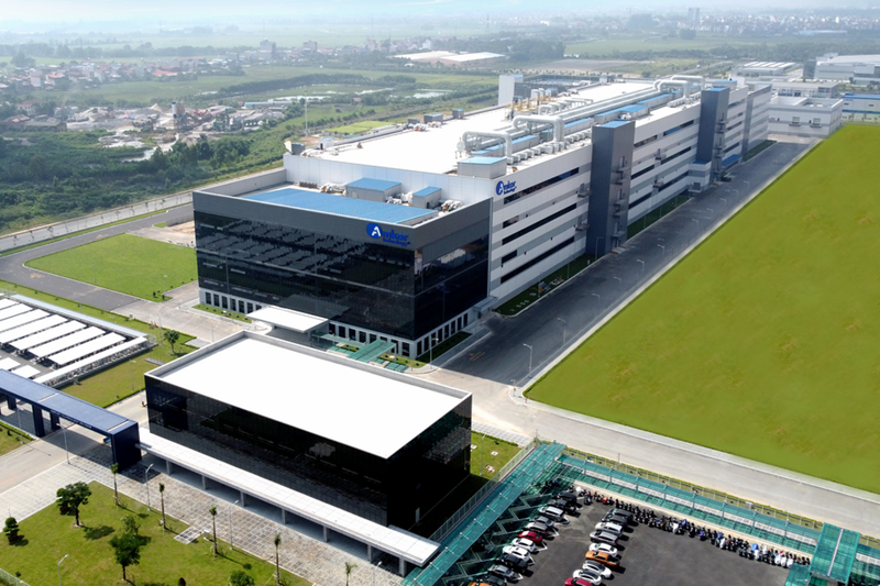 Nhà máy bán dẫn Amkor, Bắc Ninh. (Nguồn: Vneconomy) Nhà máy bán dẫn Amkor, Bắc Ninh. (Nguồn: Vneconomy)