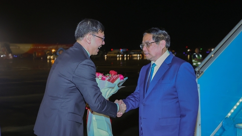 Thủ tướng Phạm Minh Chính về Hà Nội, kết thúc tốt đẹp chuyến công tác tại Trung Quốc