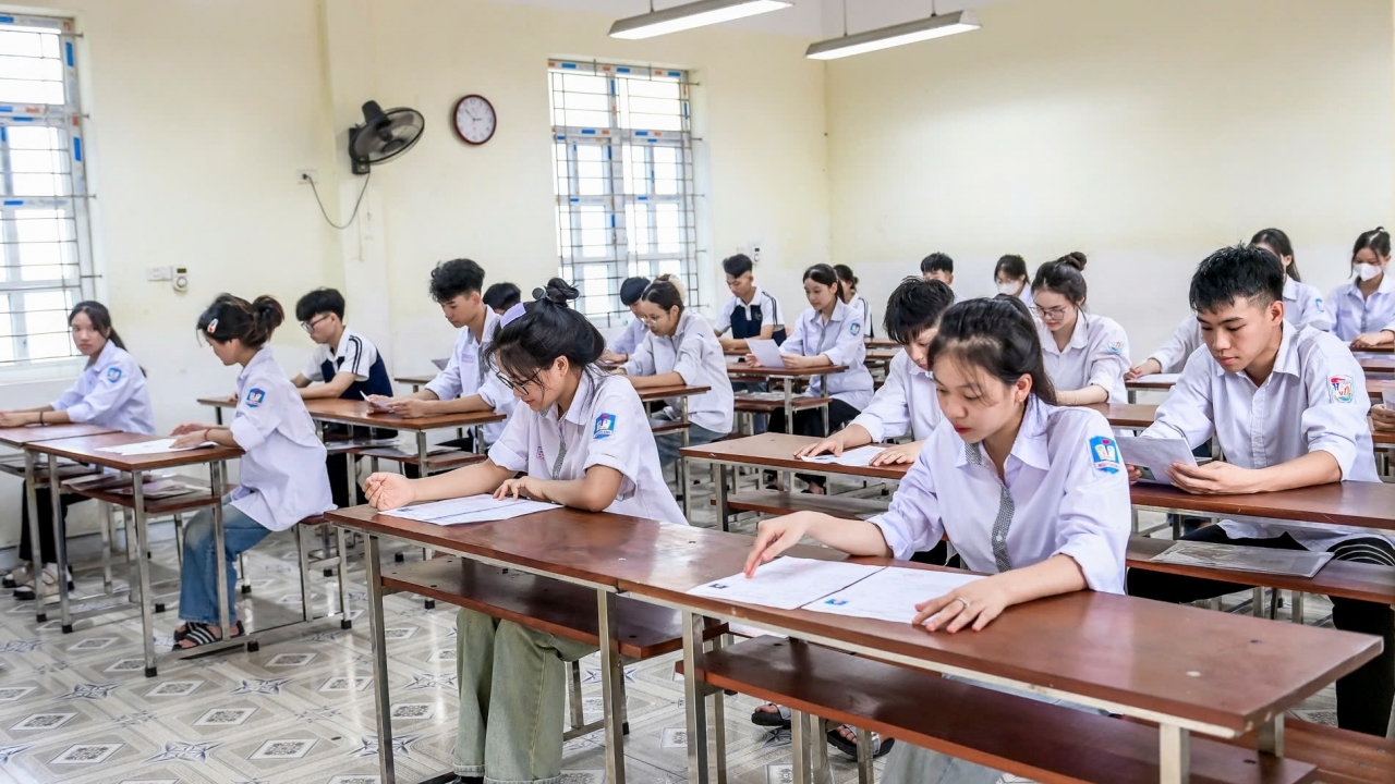 Kỳ thi tốt nghiệp THPT 2025: 8.308 thí sinh bỏ thi, 5 em bị đình chỉ ở buổi thứ ba