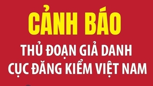 Cảnh báo thủ đoạn giả danh Cục Đăng kiểm Việt Nam để lừa đảo chuyển tiền