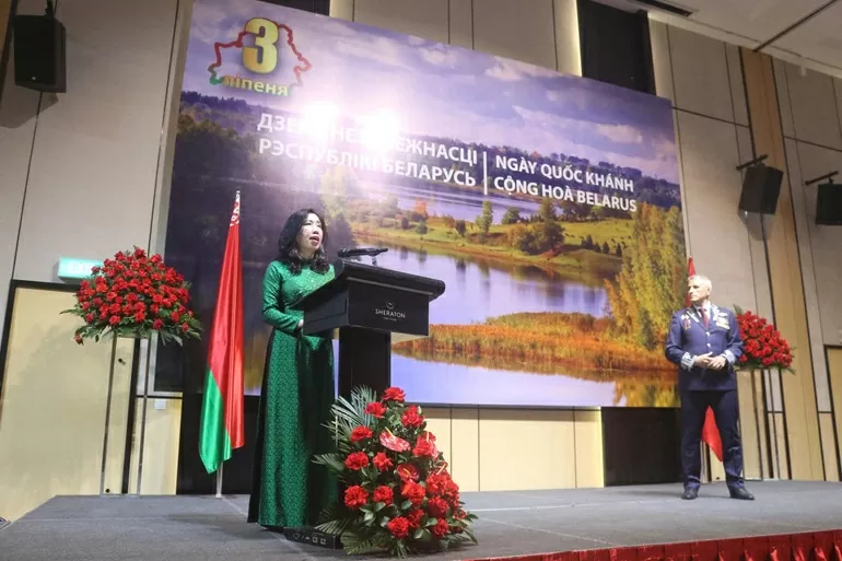Đại sứ quán Belarus tổ chức kỷ niệm Quốc khánh Đại sứ quán Belarus tổ chức kỷ niệm Quốc khánh