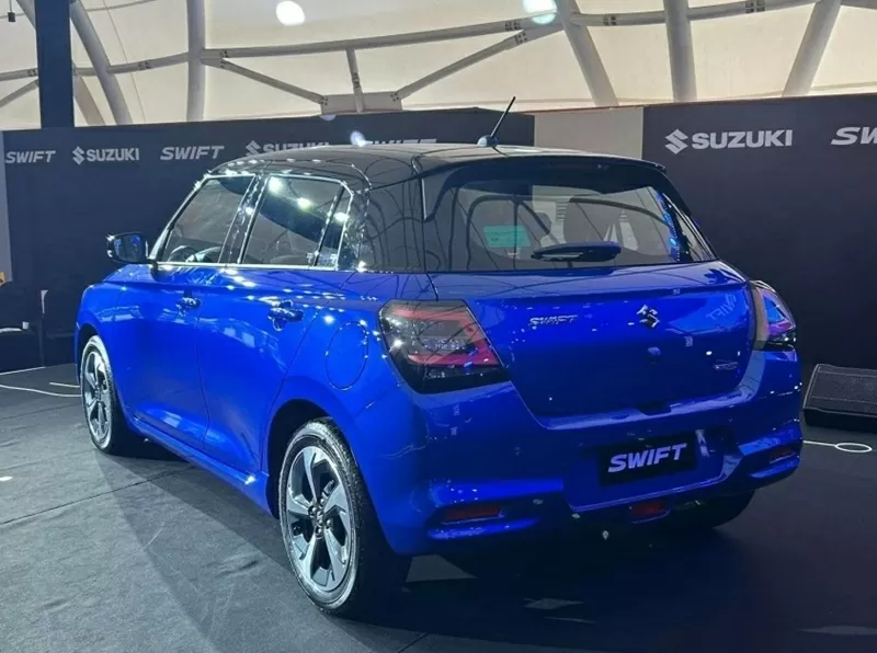 Ngoại hình của Suzuki Swift 2025 không thay đổi quá nhiều so với thế hệ tiền nhiệm