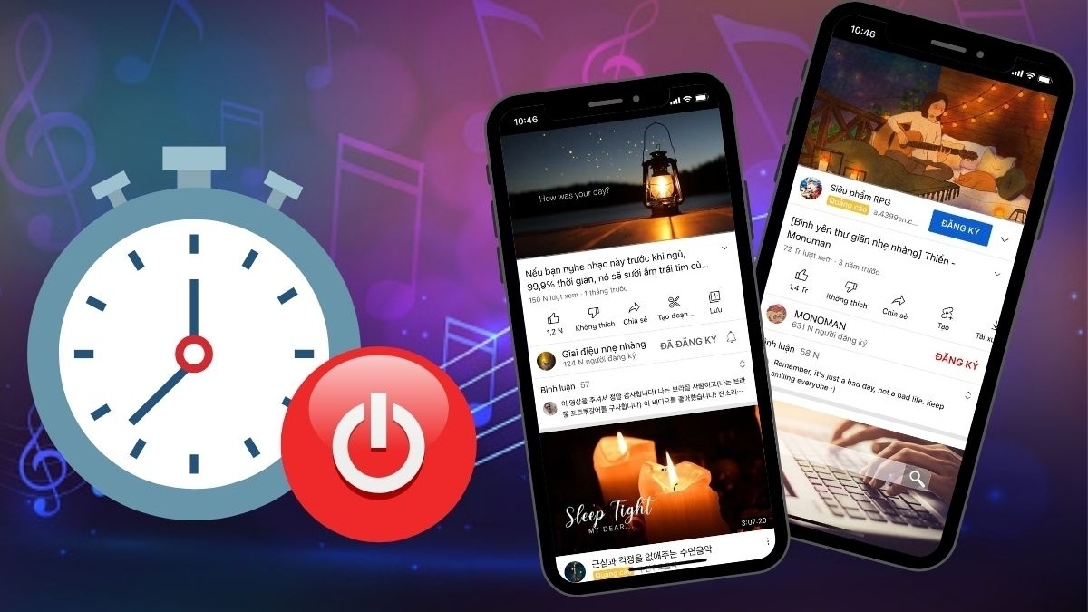 Cách hẹn giờ tắt YouTube trên iPhone và Android nhanh chóng