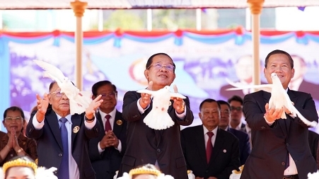 Đảng Nhân dân Campuchia cầm quyền kỷ niệm 74 năm thành lập