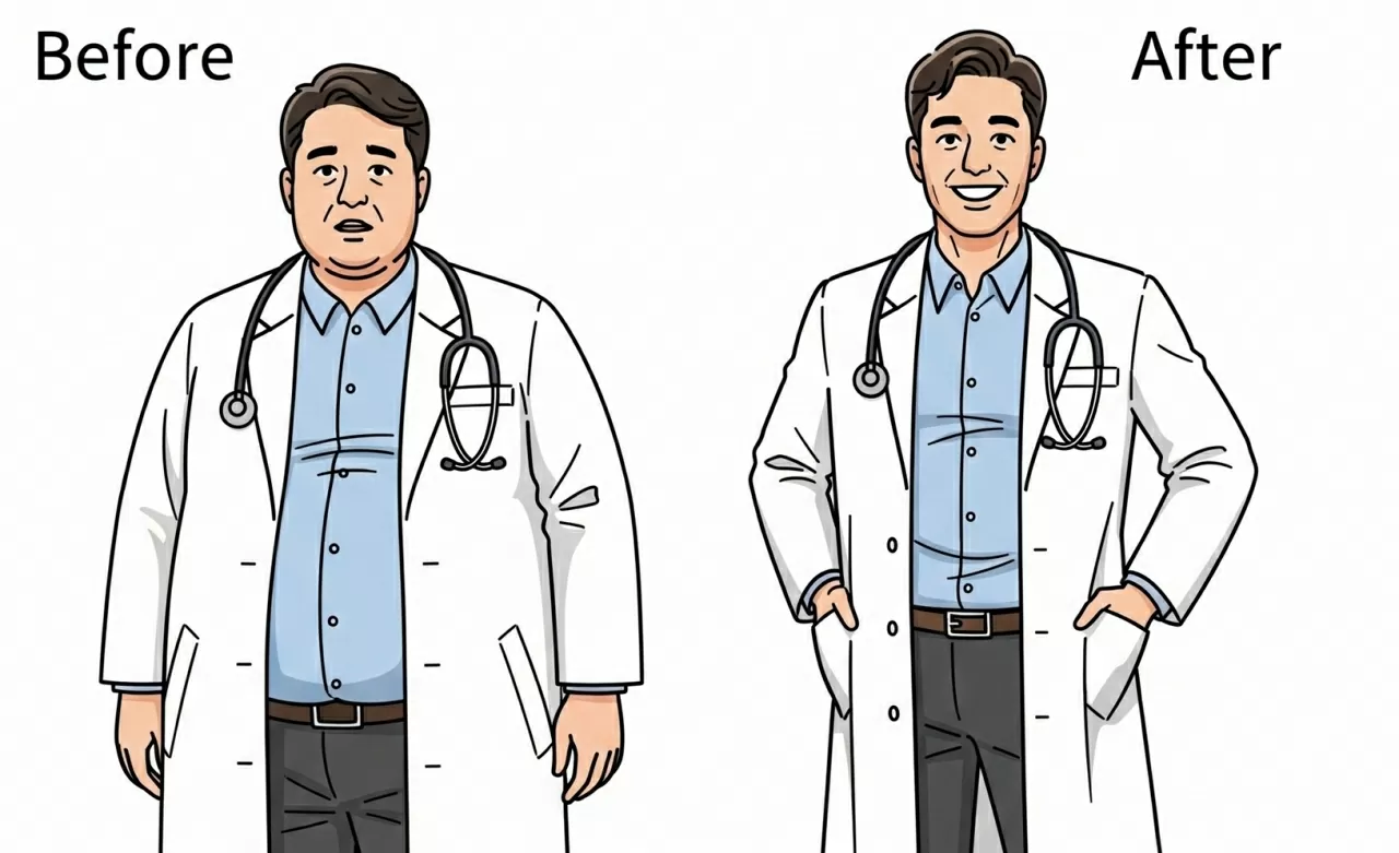 Nhật Bản: Bác sĩ giảm 31kg nhờ một loại gia vị tự chế và thói quen ăn chậm, nhai kỹ Nhật Bản: Bác sĩ giảm 31kg nhờ một loại gia vị tự chế và thói quen ăn chậm, nhai kỹ