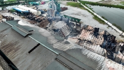 Hưng Yên: Đám cháy nghiêm trọng tại xưởng tái chế phế liệu được dập tắt hoàn toàn