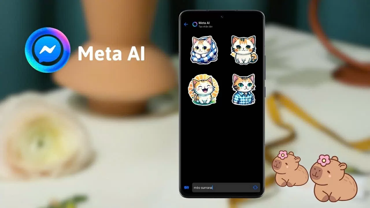 Cách tạo nhãn dán trên Messenger bằng AI thú vị nhất. Cách tạo nhãn dán trên Messenger bằng AI thú vị nhất.