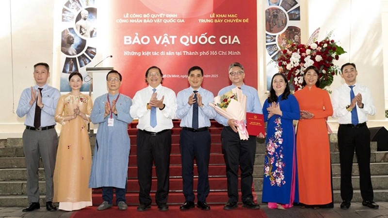 TP. HCM: 'Bảo vật quốc gia - Những kiệt tác di sản' sẽ chính thức ra mắt công chúng