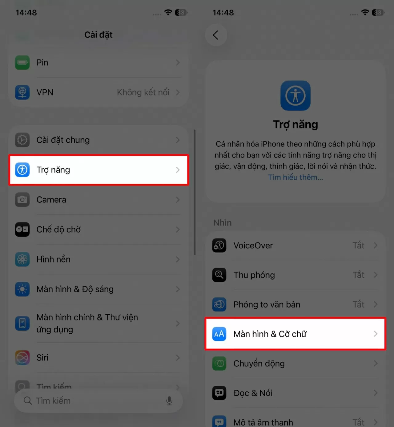 Truy cập vào ứng dụng Cài đặt. Truy cập vào ứng dụng Cài đặt.