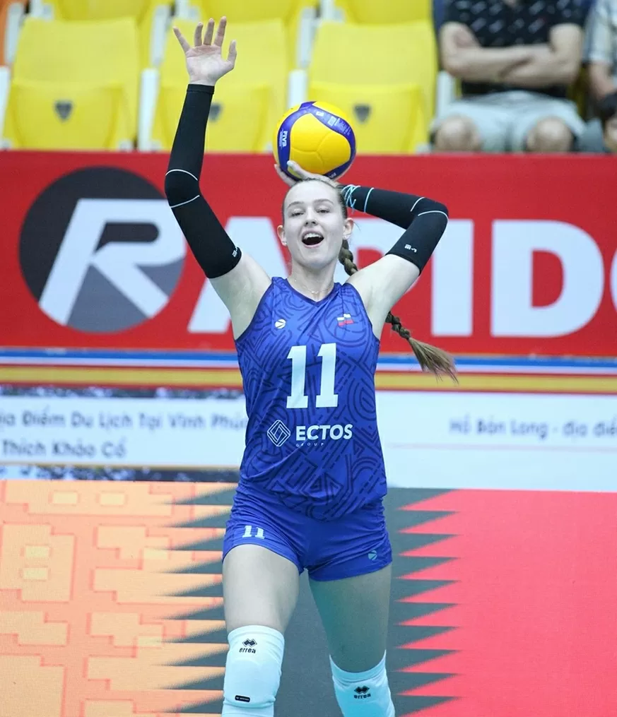 VTV Cup 2025: Nhan sắc Hoa khôi bóng chuyền Nga