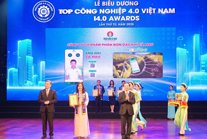 PVCFC đạt cú đúp giải thưởng Industrie 4.0 Awards 2025