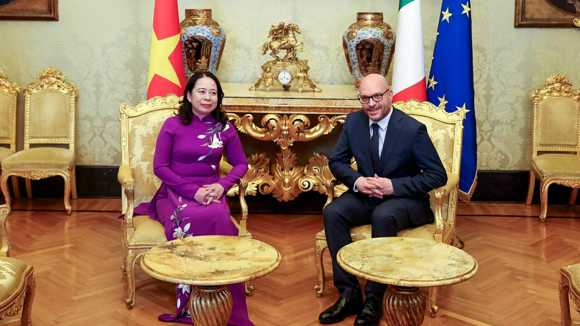 Quan hệ Đối tác chiến lược Việt Nam-Italy phát triển mạnh mẽ trên nhiều lĩnh vực Quan hệ Đối tác chiến lược Việt Nam-Italy phát triển mạnh mẽ trên nhiều lĩnh vực