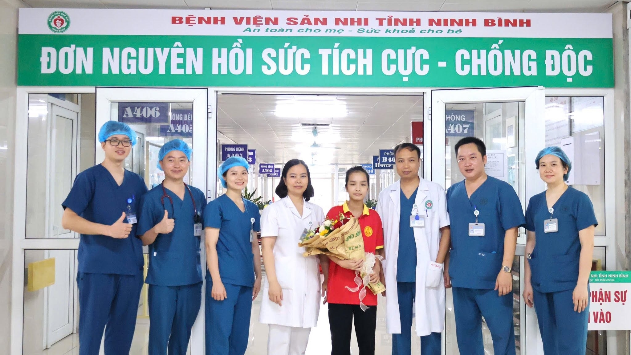 Bệnh viện Sản Nhi Ninh Bình cứu sống bệnh nhi suy đa tạng, ngừng tuần hoàn do đuối nước