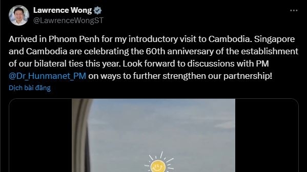 Thủ tướng Singapore lần đầu tiên thăm Campuchia