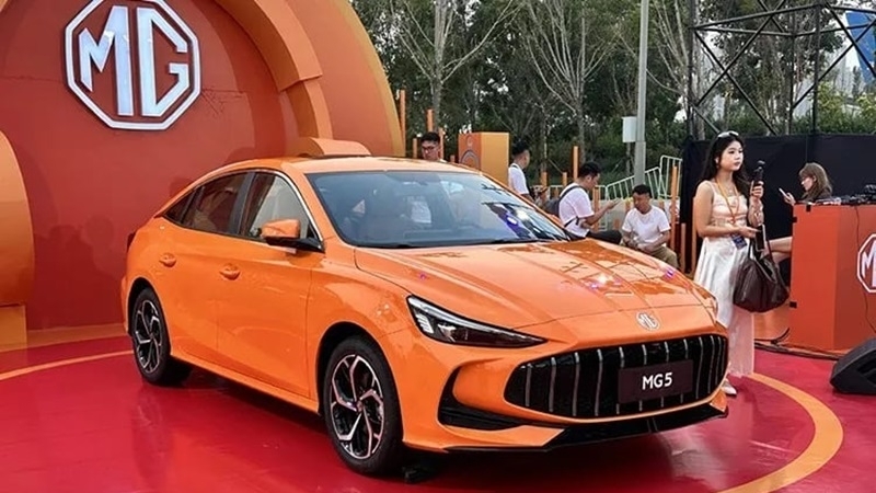 Cận cảnh MG5 2026 vừa ra mắt tại Trung Quốc, giá từ 218 triệu đồng