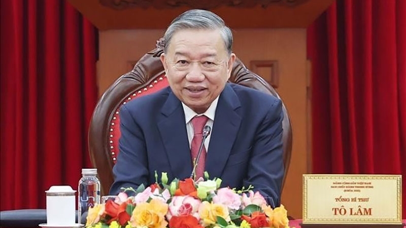 Tổng Bí thư Tô Lâm và Tổng thống Hoa Kỳ Donald Trump điện đàm