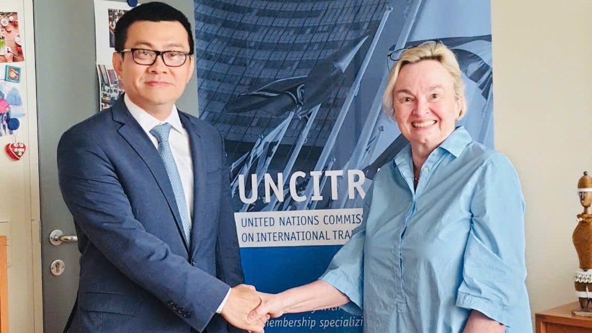 Việt Nam tăng cường hợp tác với Ủy ban Luật thương mại quốc tế của Liên hợp quốc
