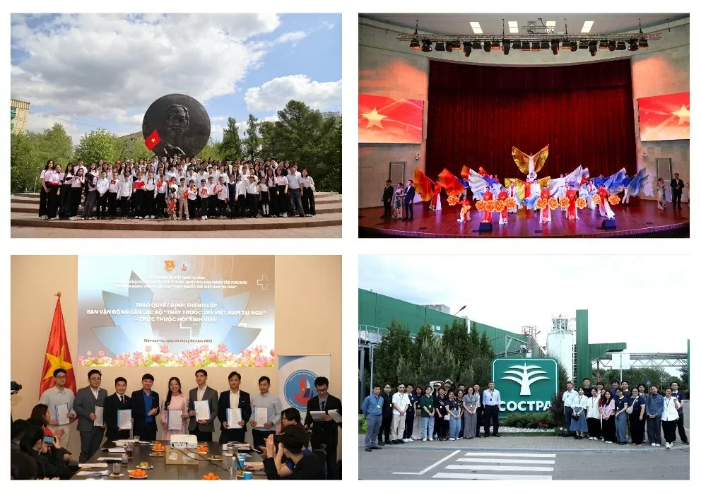 Hội sinh viên Việt Nam tại Nga là ‘Đơn vị xuất sắc trong công tác Hội và phong trào sinh viên năm học 2024-2025’ Hội sinh viên Việt Nam tại Nga là ‘Đơn vị xuất sắc trong công tác Hội và phong trào sinh viên năm học 2024-2025’