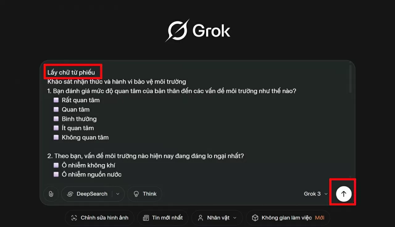 Dán phần nội dung vừa sao chép vào khung chat. Dán phần nội dung vừa sao chép vào khung chat.