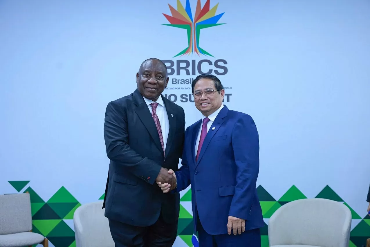 Thủ tướng Phạm Minh Chính hội kiến Tổng thống Nam Phi Tổng thống Nam Phi mong muốn sớm thăm Việt Nam ngay trong năm 2025