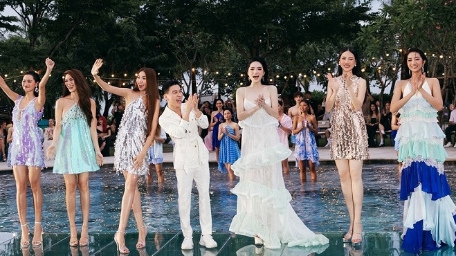 Top 4 Hoa hậu Việt Nam 2024 lần đầu cùng trình diễn thời trang từ khi đăng quang