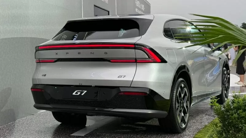Phía sau của Xpeng G7 Phía sau của Xpeng G7